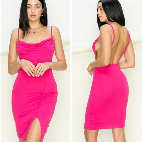 Midnight Magic Bodycon Party Dresses - Picture 4 of 5